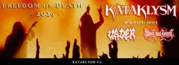 KATAKLYSM · VADER · BLOOD RED THRONE | Hamburg
