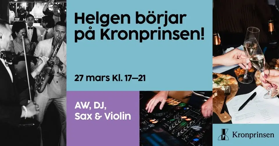 After Work på Kronprinsen!