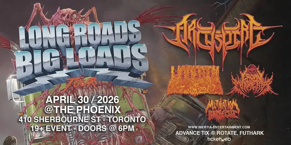 ARCHSPIRE - LONG ROADS BIG LOADS TOUR