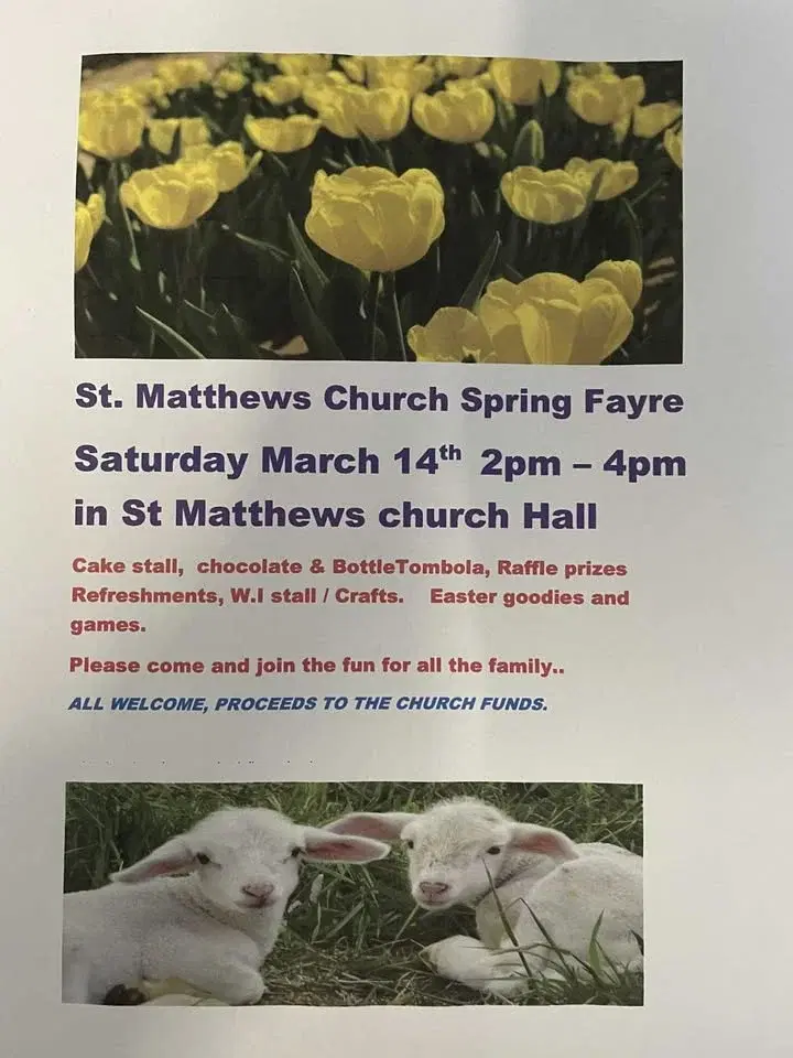 St Matthew’s Church Spring Fayre