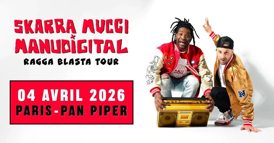 Skarra Mucci x Manudigital @ Paris, Pan Piper - 4 avril 2026