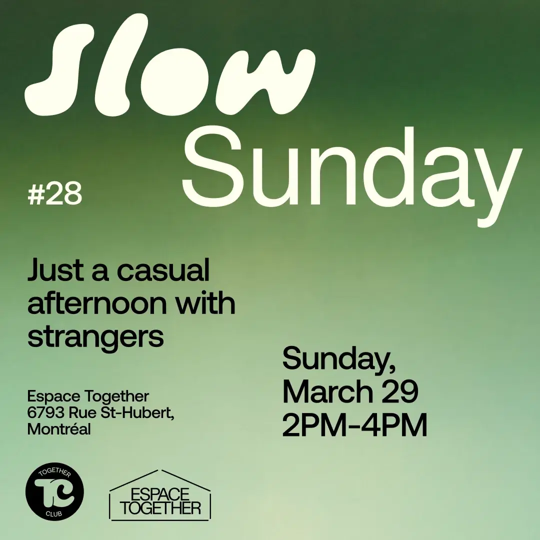 Slow Sunday *Montreal* no. 28 – Thé & biscuits 🍪