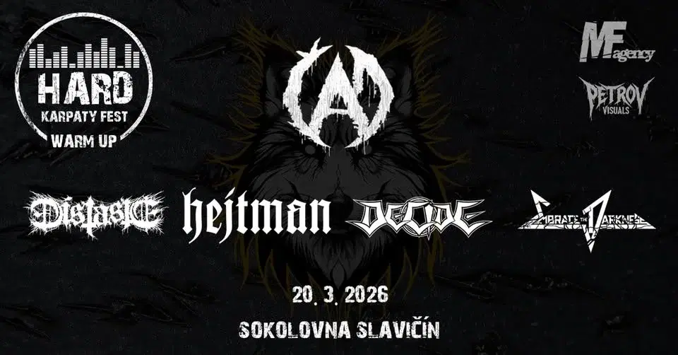 HARD Karpaty Fest WARM UP 2026 I 20.3.2026 I SLAVIČÍN
