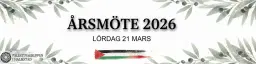 Årsmötet Palestinagruppen Halmstad