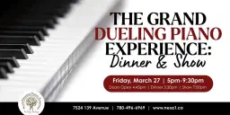 The Grand Dueling Piano Experience: Dinner & Show