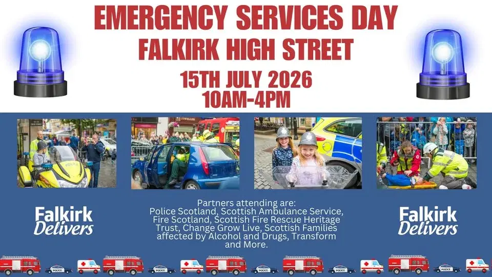 Emergency Services Day 2025 - Falkirk Town Centre