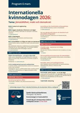 konferens: jämställdhet makt och demokrati