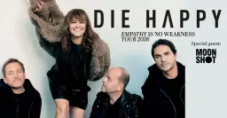 Die Happy - Empathy is no Weakness Tour 2026 | PRAHA - Palác Akropolis