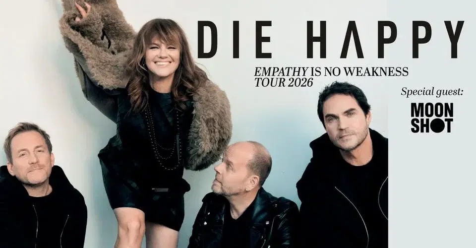 Die Happy - Empathy is no Weakness Tour 2026 | PRAHA - Palác Akropolis