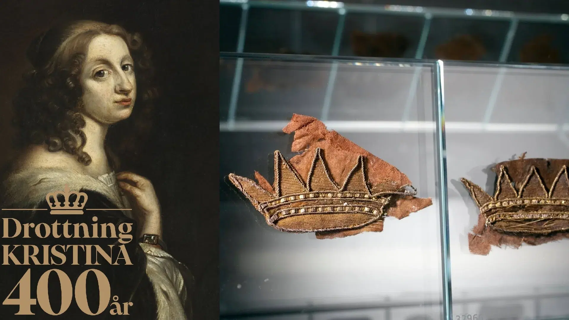 Drottning Kristina – fragment, stoff, evighet