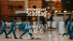 Städdag 28 mars