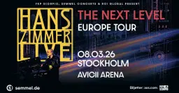 Hans Zimmer Live - The Next Level | Stockholm - FĂ
TAL BILJETTER KVAR!