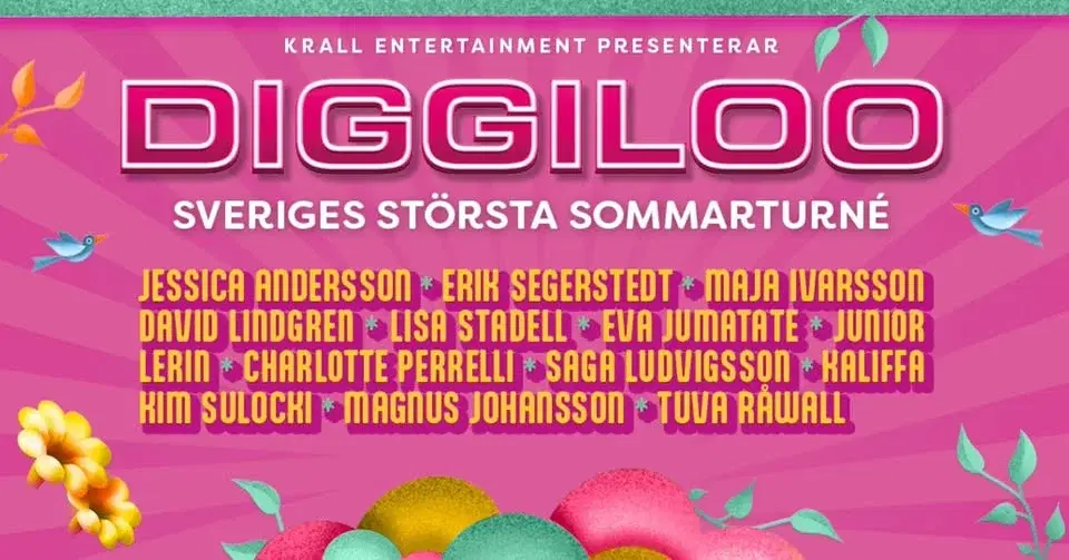 Diggiloo 2026 | Helsingborg, Hedens Idrottsplats