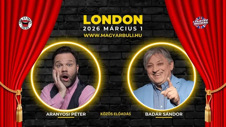 Aranyosi Péter és Badár Sándor - London 2026