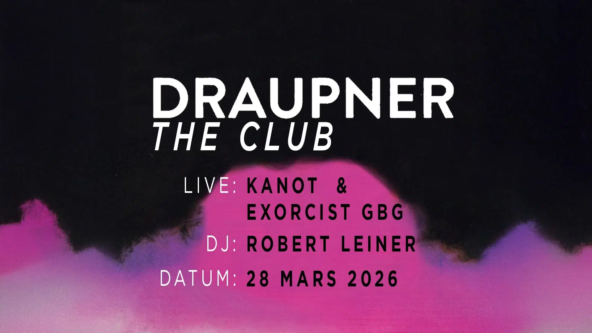 Draupner: Exorcist Gbg & Kanot