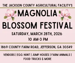 JCAF’s Annual Magnolia Blossom Festival