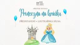 Princezna na hrášku - dřevěné divadlo