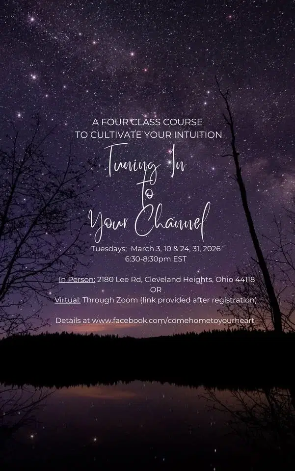 Tuning In to Your Channel: A Four Class Course to Cultivate Your Intuition
