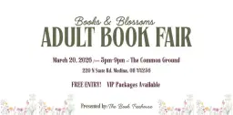Books & Blossoms Adult Book Fair! 📚🌸