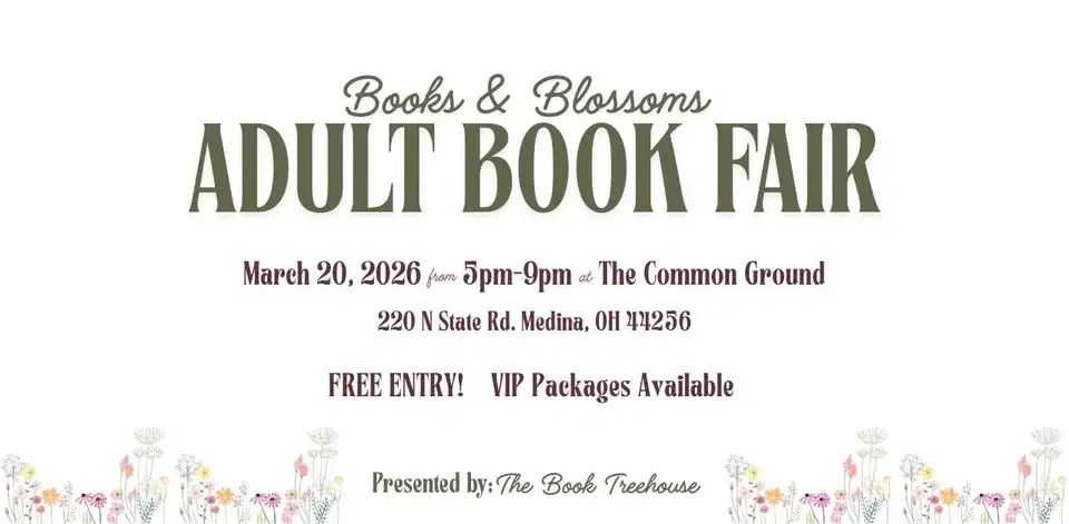 Books & Blossoms Adult Book Fair! đđž