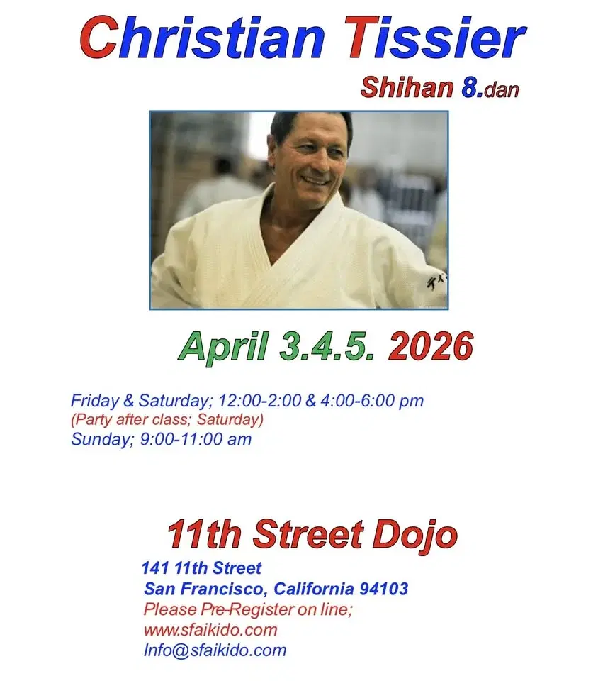 Christian Tissier Shihan in SF