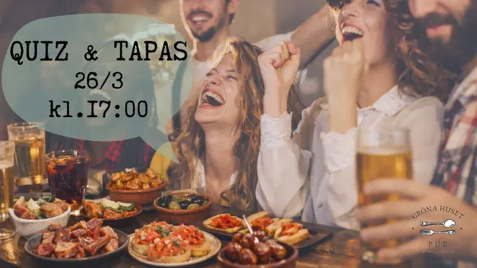 Quiz & Tapas på Gröna Huset