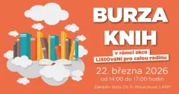 BURZA KNIH v rámci akce LiStOVáNí pro celou rodinu