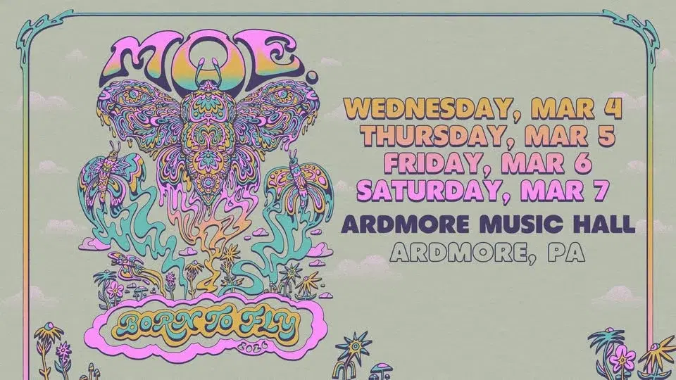 moe. at Ardmore Music Hall 3/4-3/7