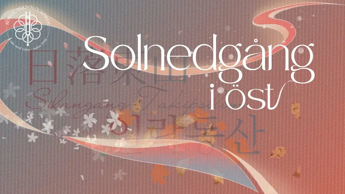 Solnedgång i öst – de fyra årstiderna i asiatisk körmusik