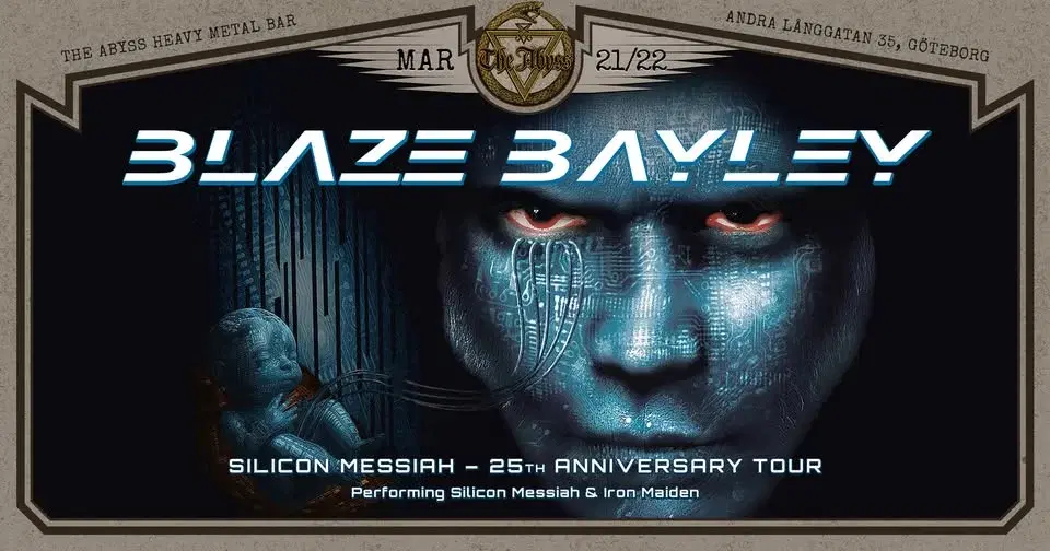 BLAZE BAYLEY LIVE at THE ABYSS! 2 SHOWS, Saturday & Sunday..