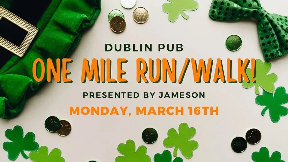 Dublin Pub One Mile Run, presented by Jameson