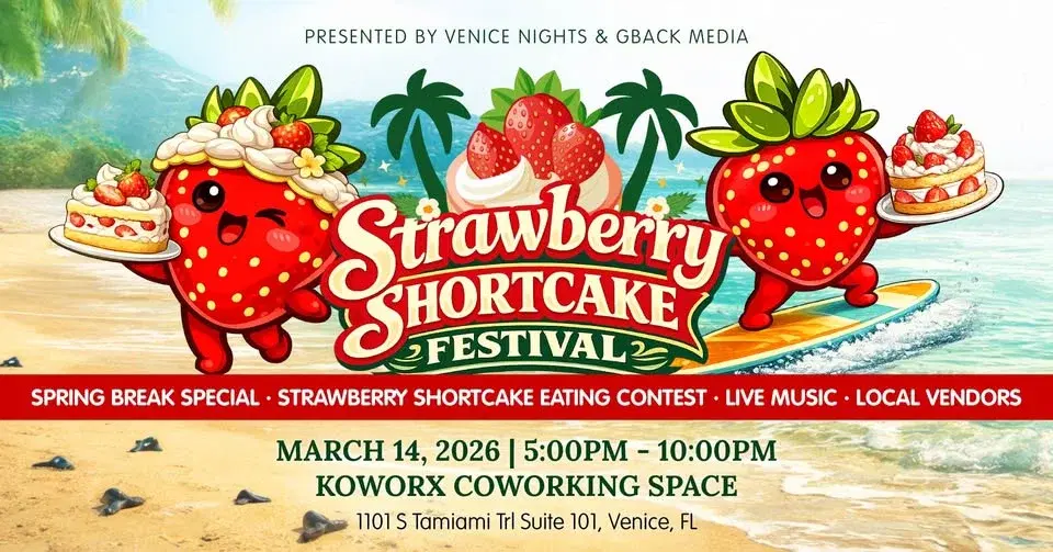 đ First Annual Strawberry Shortcake Festival Presented by Venice Nights & Gback Media đ
