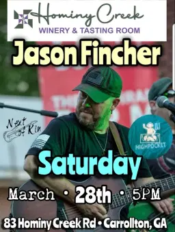 Jason Fincher 🍇 The Vineyard @ Hominy Creek