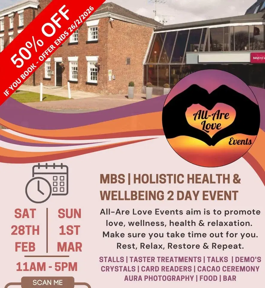 Bolton 2 Day MBS, Holistic Health & Wellbeing Event