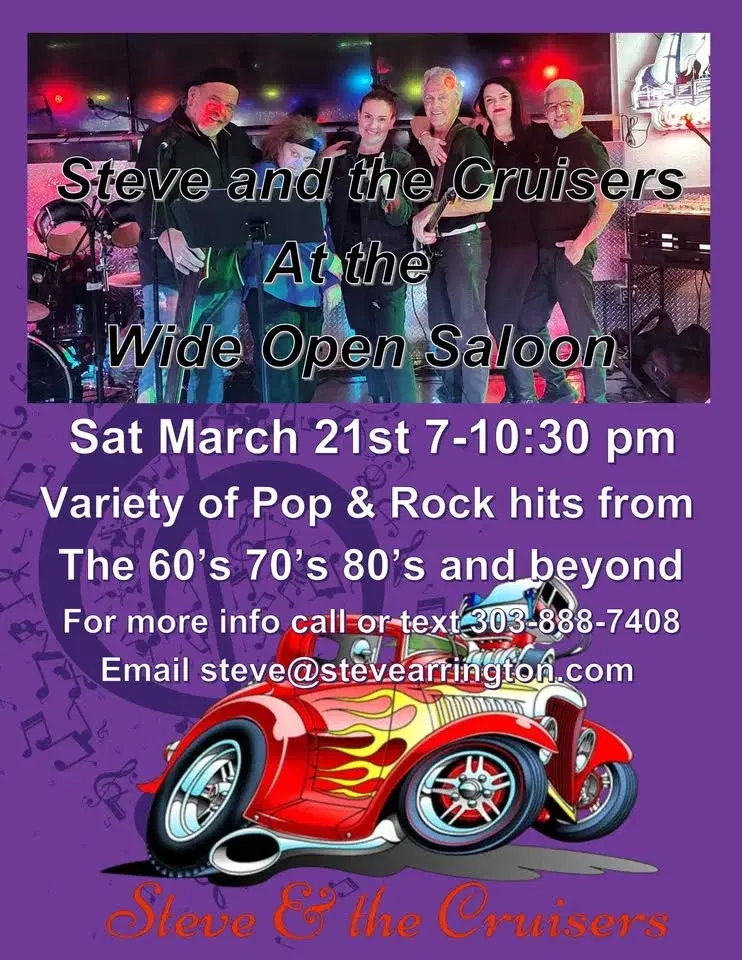 Steve and the Cruisers at The Wide Open Saloon