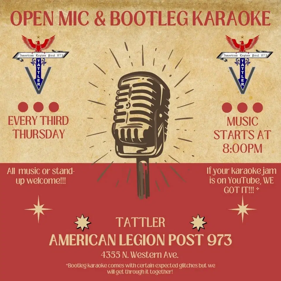 Open Mic at The Tattler!
