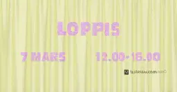 LOPPIS HOS TILLSKÄRARAKADEMIN