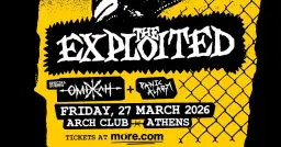 THE EXPLOITED (UK) LIVE IN ATHENS - 27.03 - ARCH CLUB