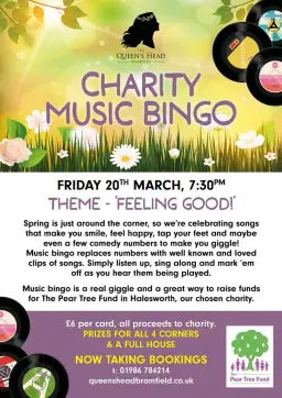 Music Bingo - Theme: Feeling Good!