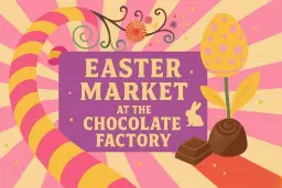 Påskmarknad på chokladfabriken!