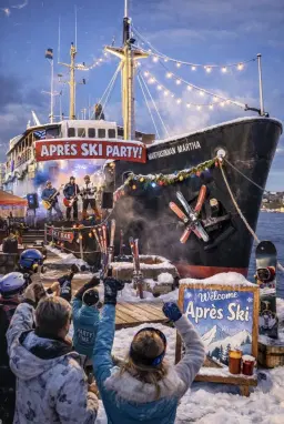 Afterski på M/S Märtha