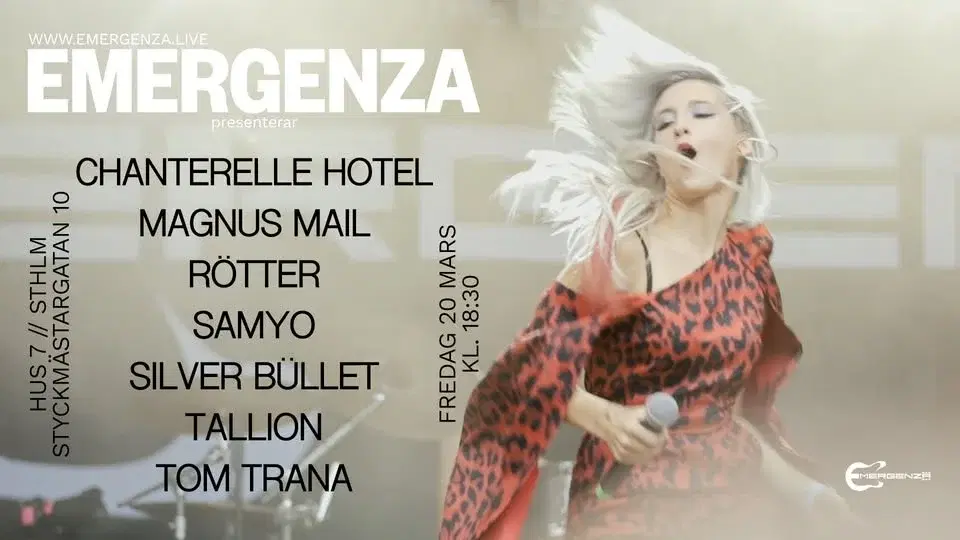 EMERGENZA FESTIVAL STOCKHOLM SEMIFINAL #4