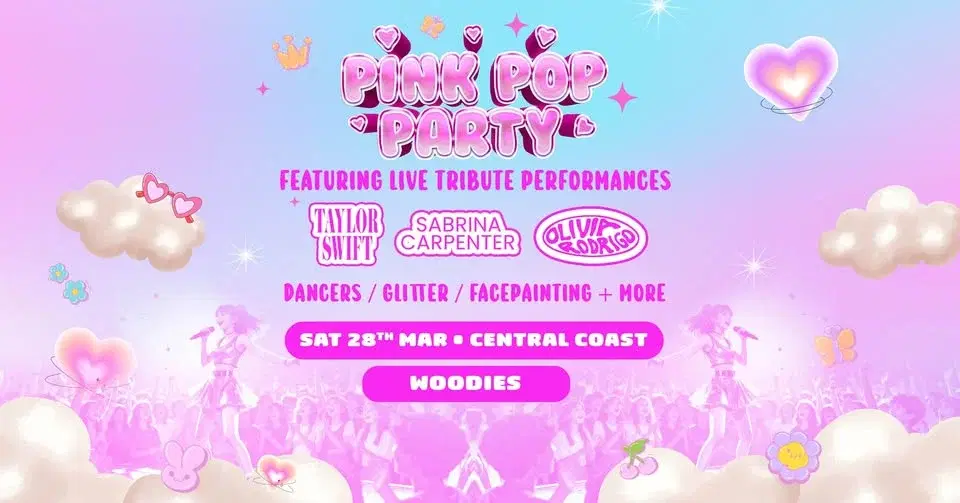 The Pink Pop Party is coming to Central Coast!