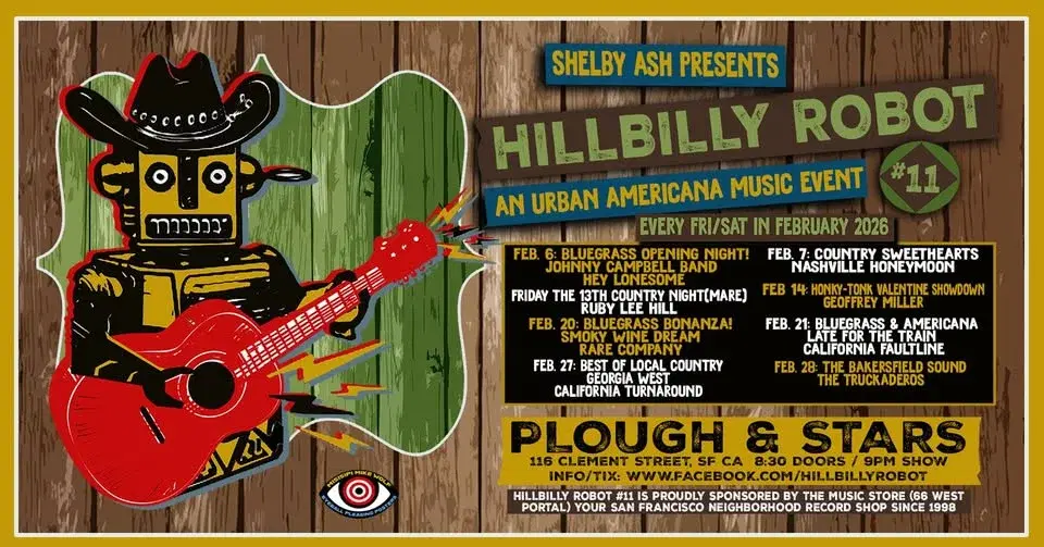HiLLBiLLY ROBOT #11 "Bakersfield Sound" The Truckaderos