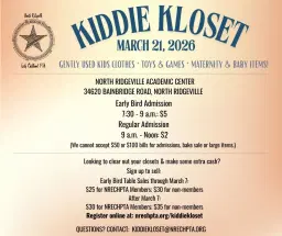 Spring Kiddie Kloset (North Ridgeville Early Childhood PTA)