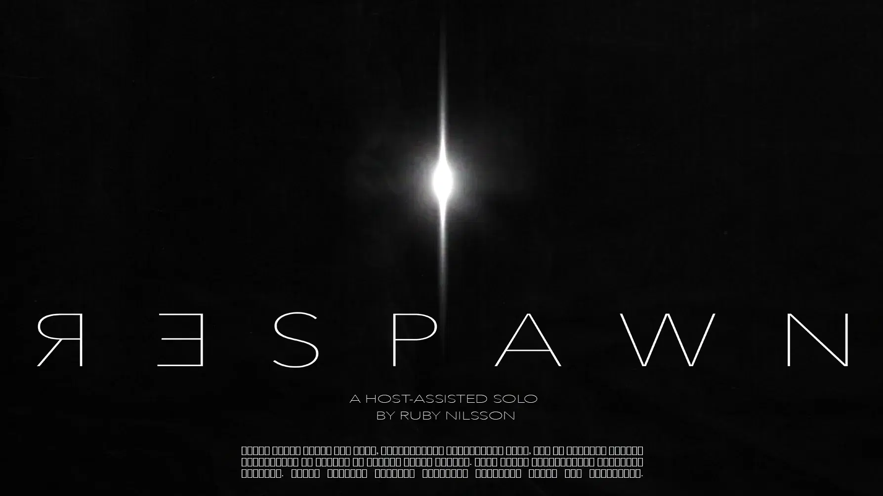 ЯƎSPAWN – Ruby Nilsson