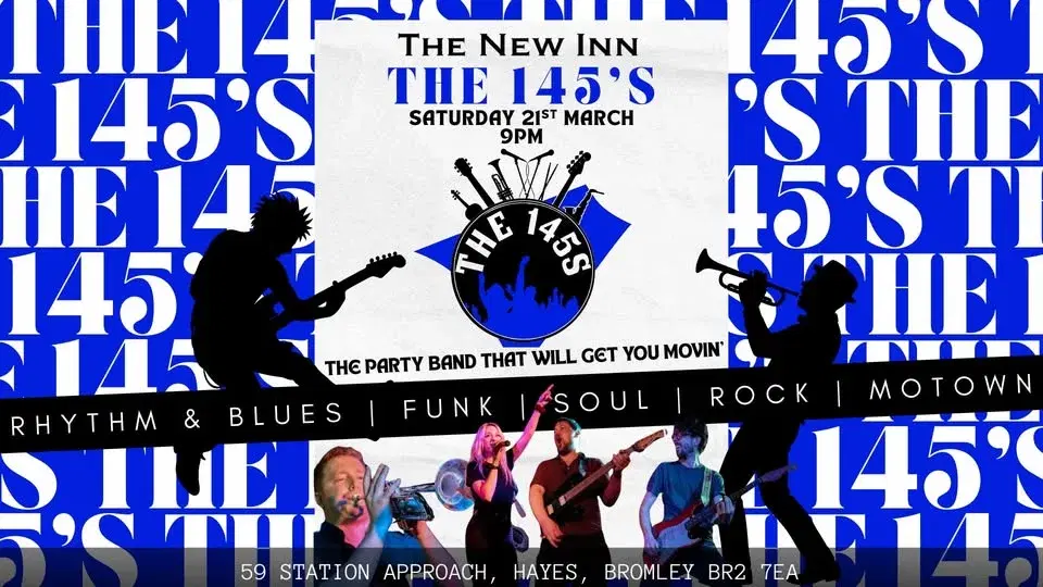 The 145's @ The New Inn đș đž | 21st March 2026 @ 9PM