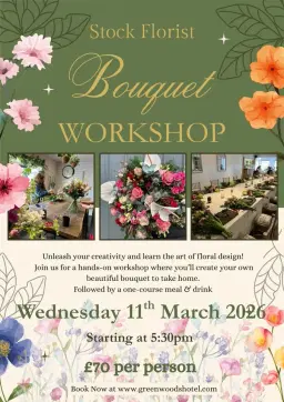 Stock Florist Bouquet Workshop