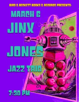 Jinx Jones Jazz Trio at Bird & Beckett