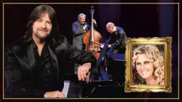 Robert Wells 40 år vid flygeln